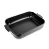 Plat à four rectangle noir 40 cm - Visuel 0
